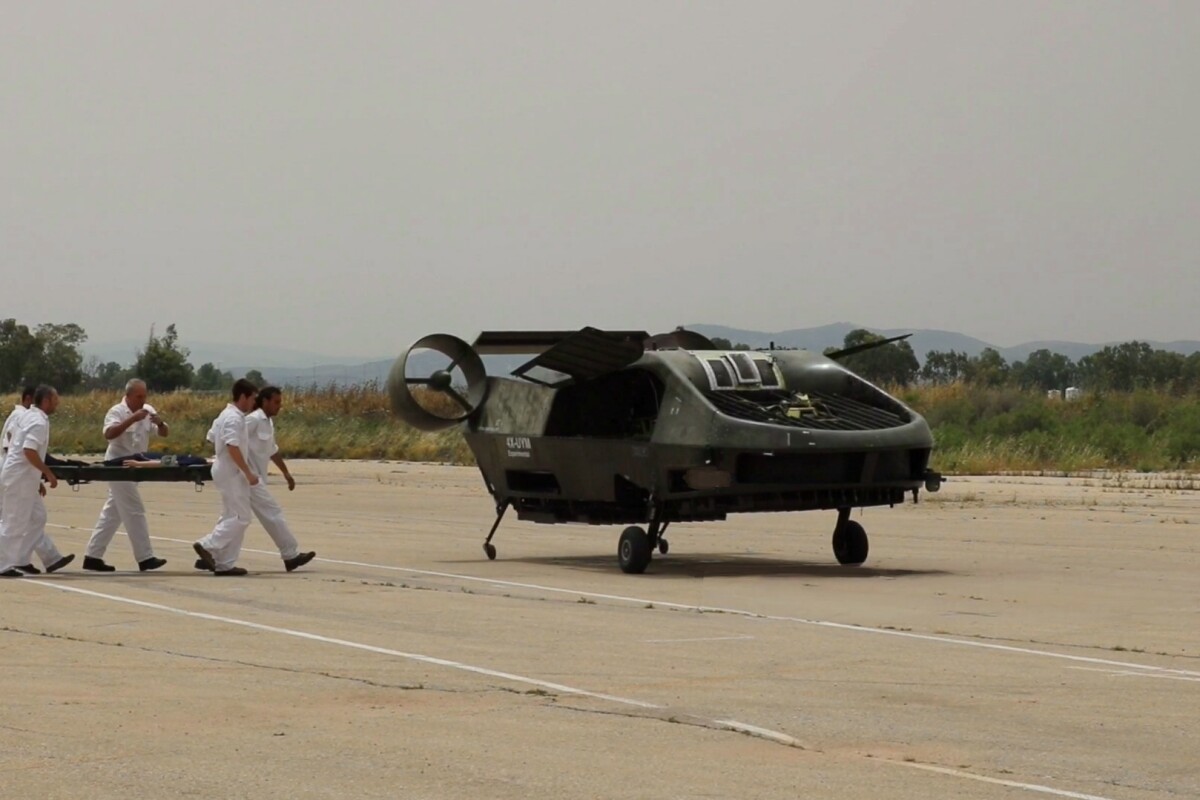Cormorant UAV performs a minidemomission