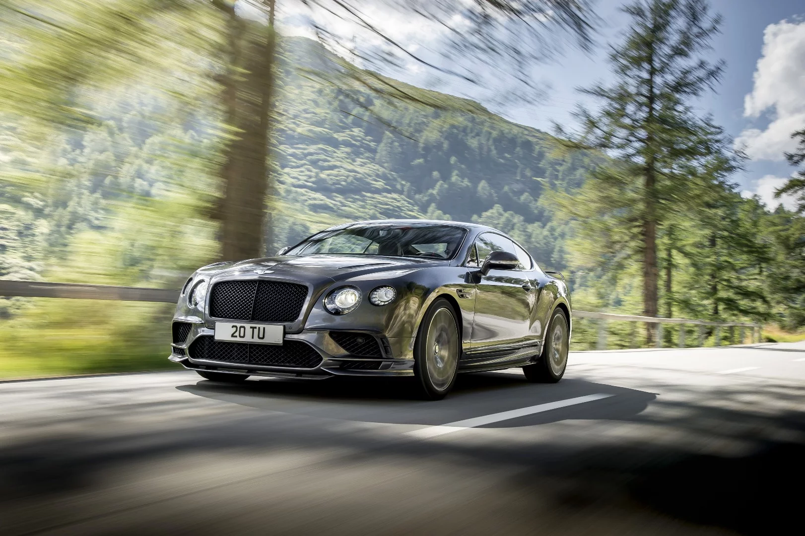 The new Bentley Continental Supersports is the fastest four-seat production car in the world