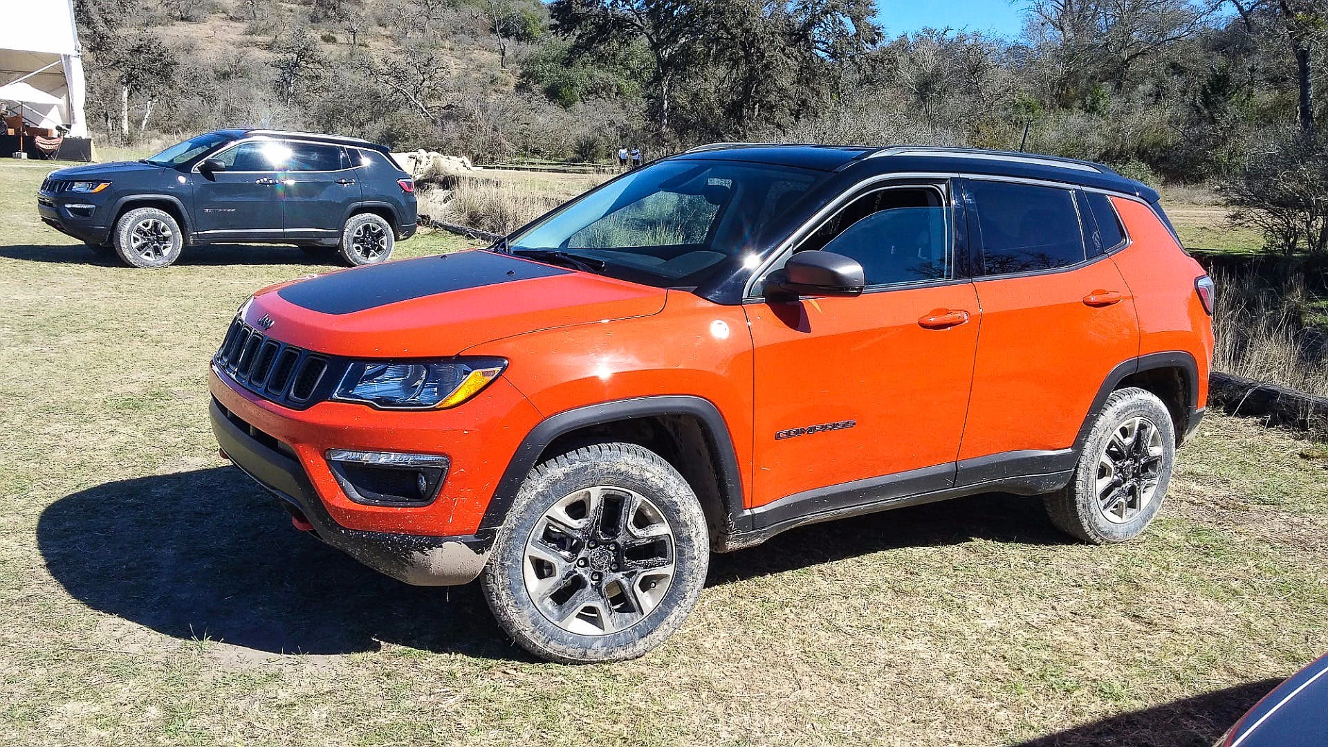 The Compass is made to fit in between the little Renegade model and the larger Cherokee model