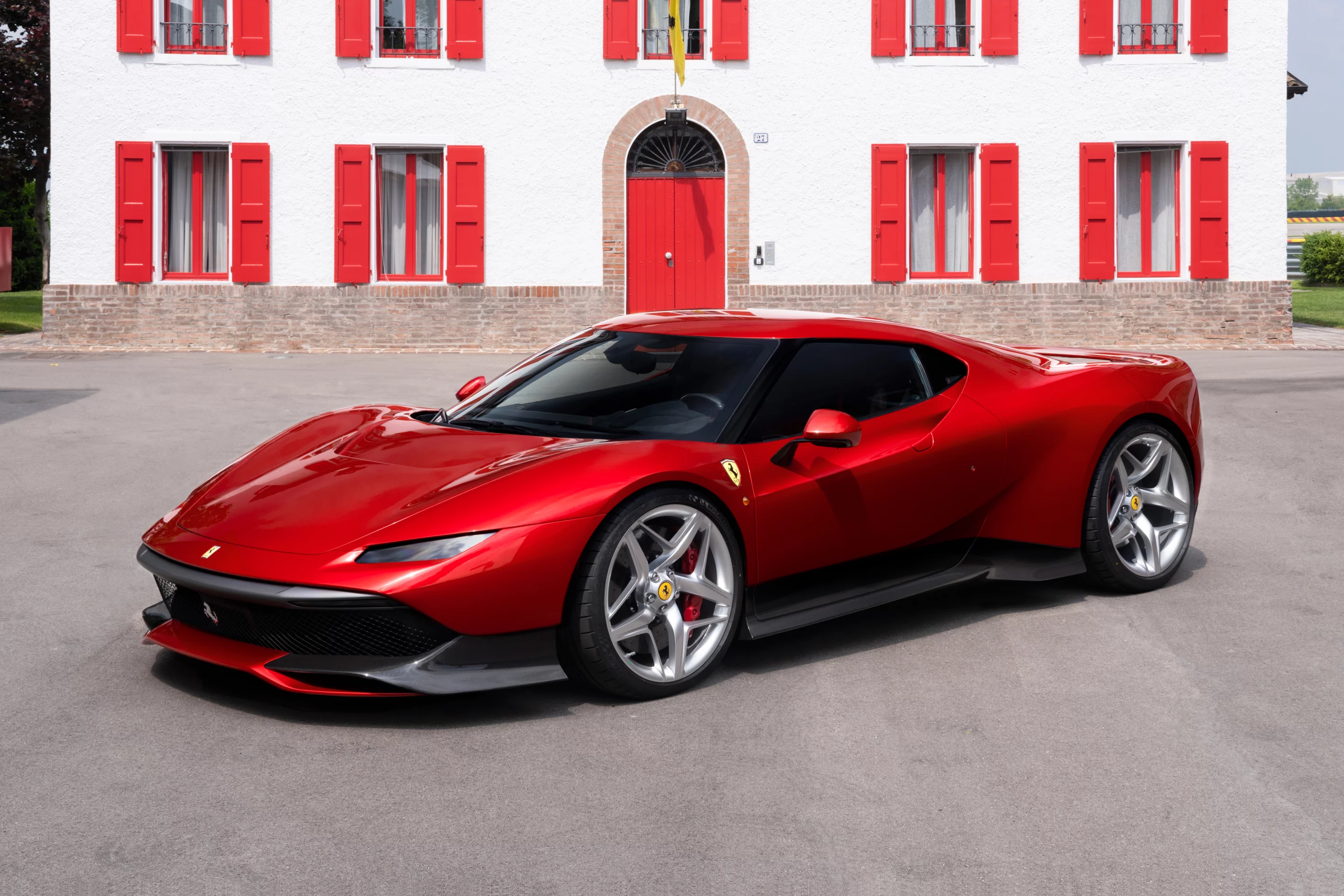 The Ferrari SP38 is a one-off creation for a mystery client