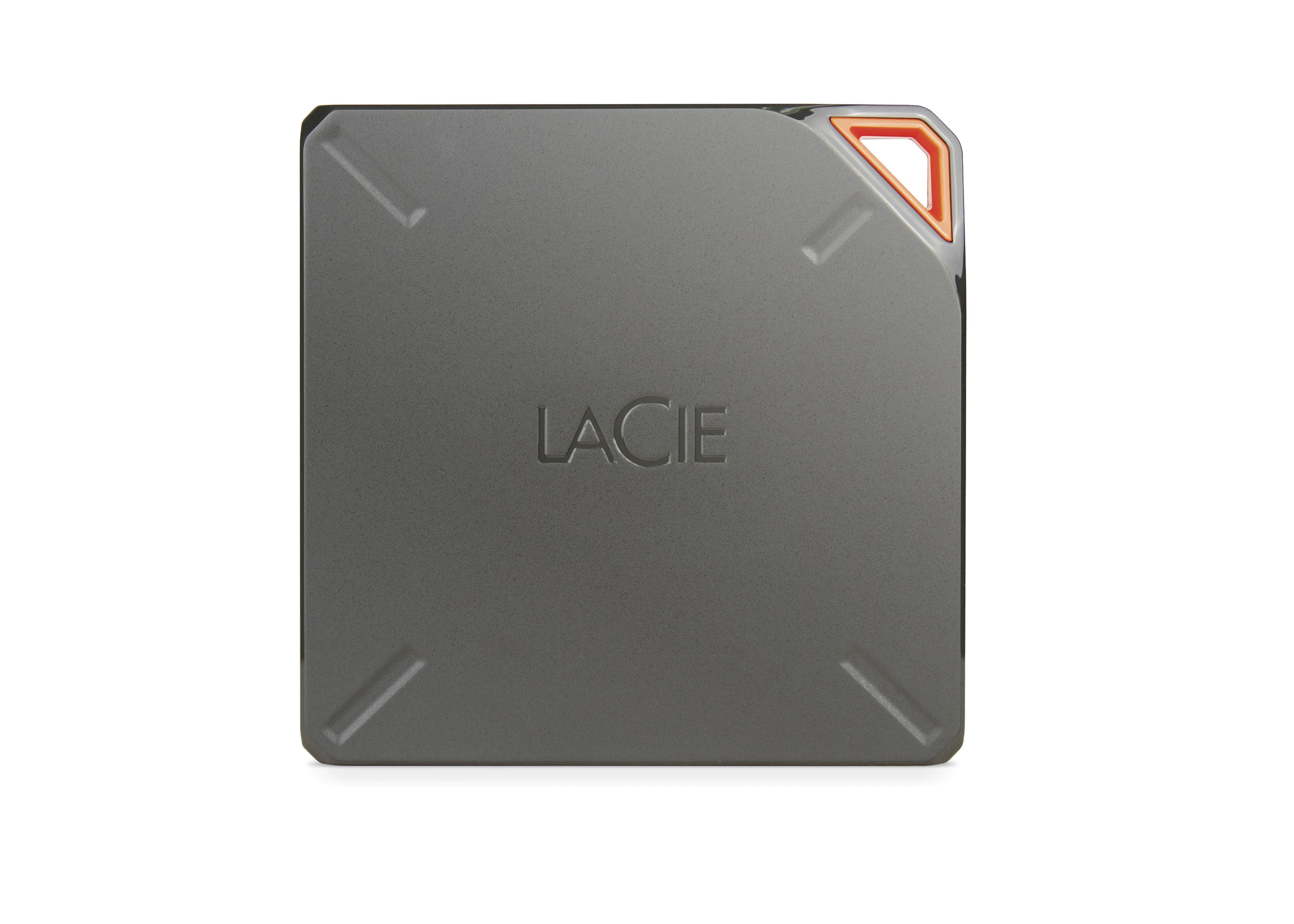 The LaCie Fuel front view