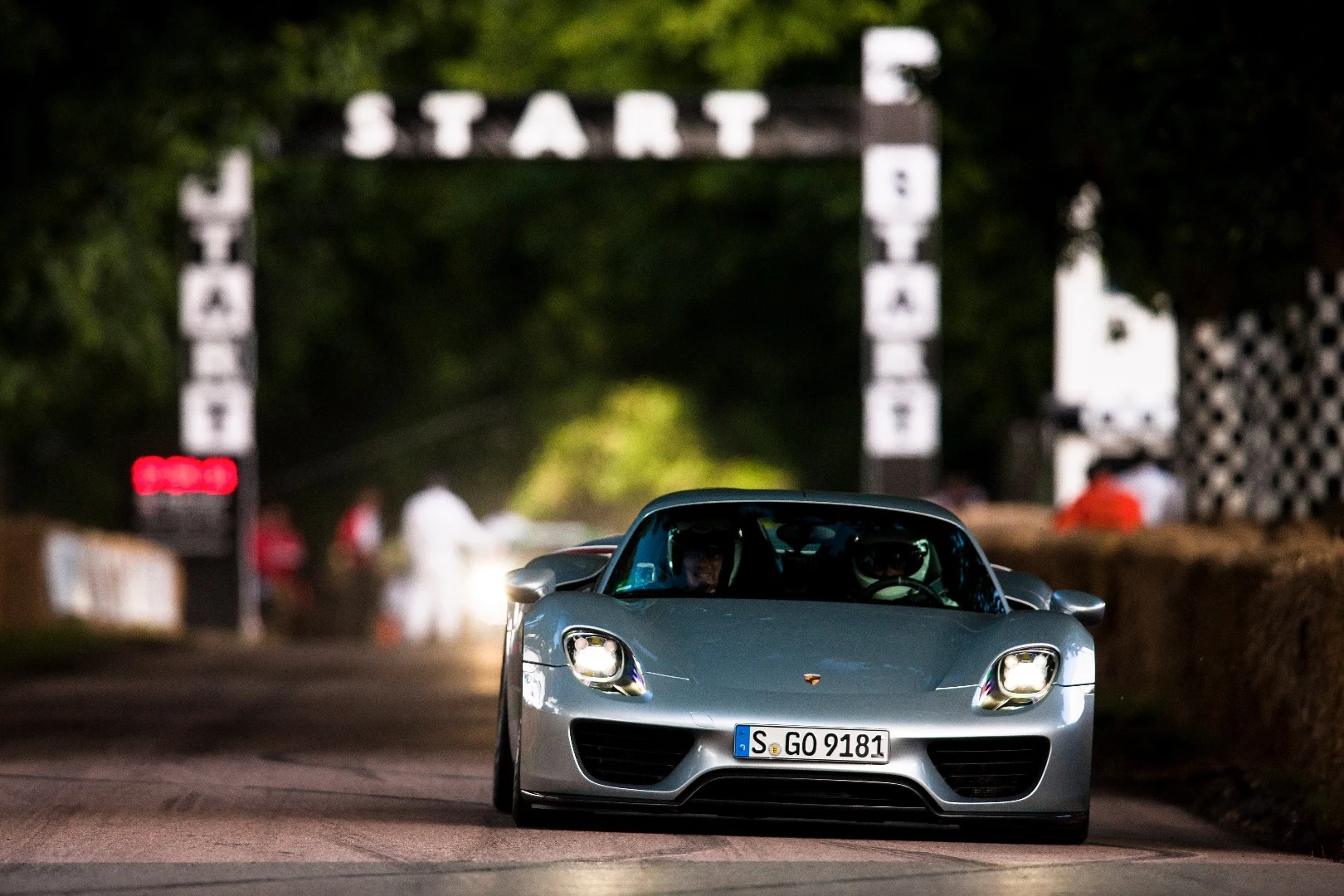 The Porsche 918 Spyder rounds out the modern hypercar trio at Goodwood