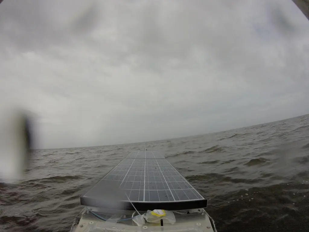 Solar Voyager is also equipped with an onboard GoPro