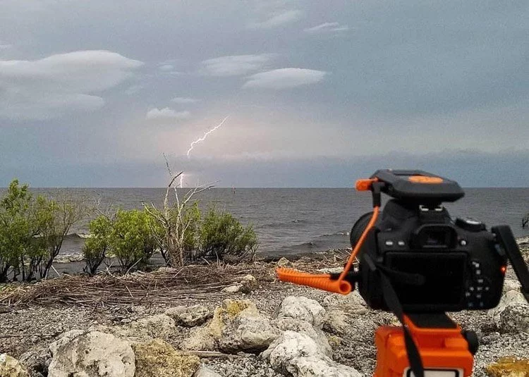 Lightning photos, but no lightning-speed reflexes needed