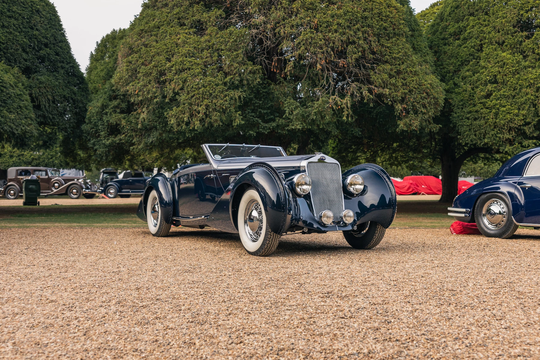 The 1938 Delage D8-120 ‘de Villars’ is a car that looks stunning from every angle.