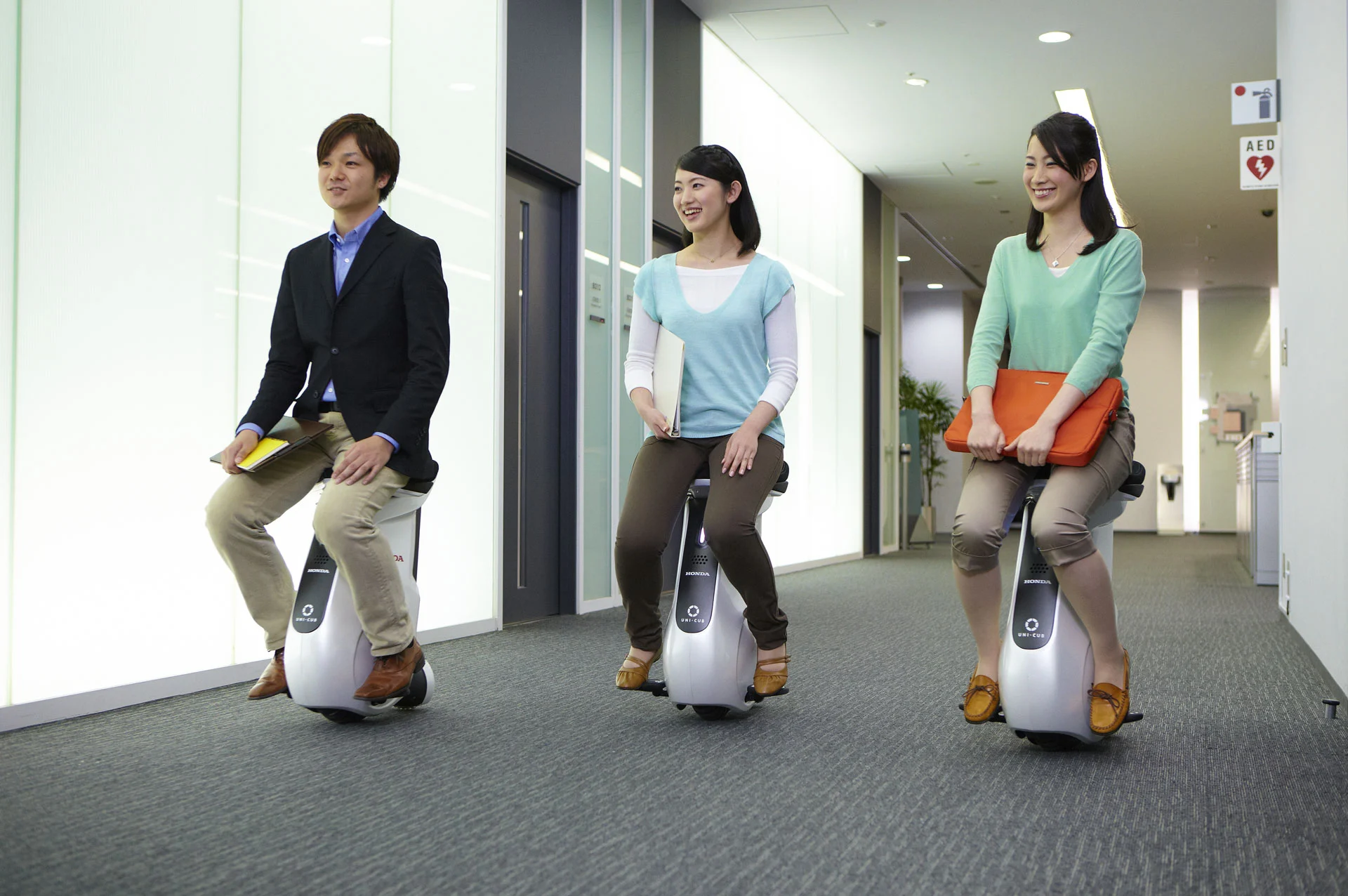 Honda's UNI-CUB Personal Mobility Device