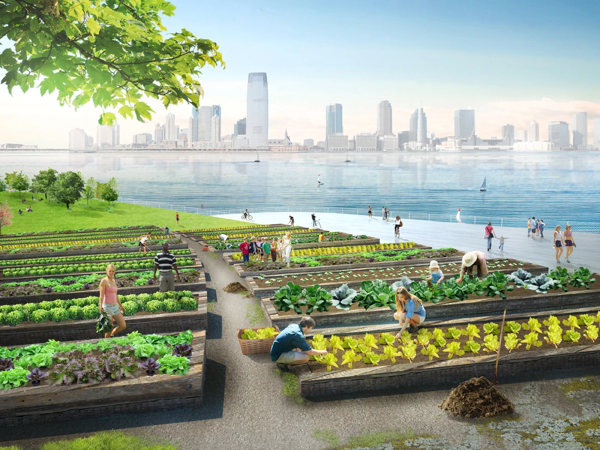 Around 125 acres of public green space would be created as part of the Green Loop