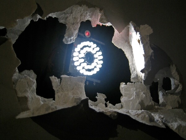 Petra Gemeinboeck and Rob Saunders' Accomplice gave robots creative agency and a drive for new experiences, plus the ability to put holes in plasterboard, and now it's inspiring Saunders' work in developing robotic craftsmen