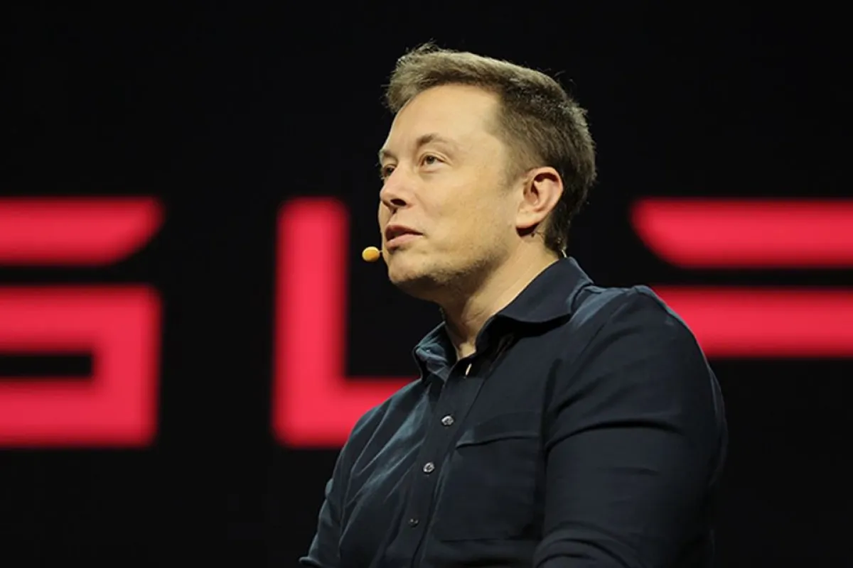 Musk speaking at the Nvidia conference (Photo: Nvidia)