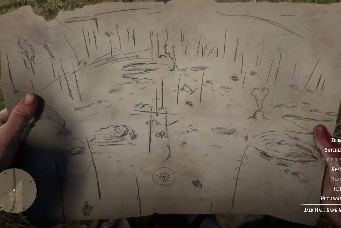 How To Find The Jack Hall Gang Treasure In Red Dead Redemption 2