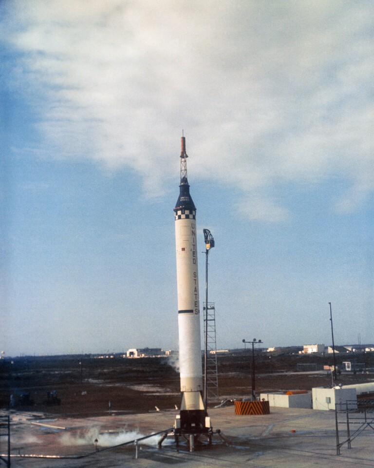 Mercury Redstone 4 on the pad