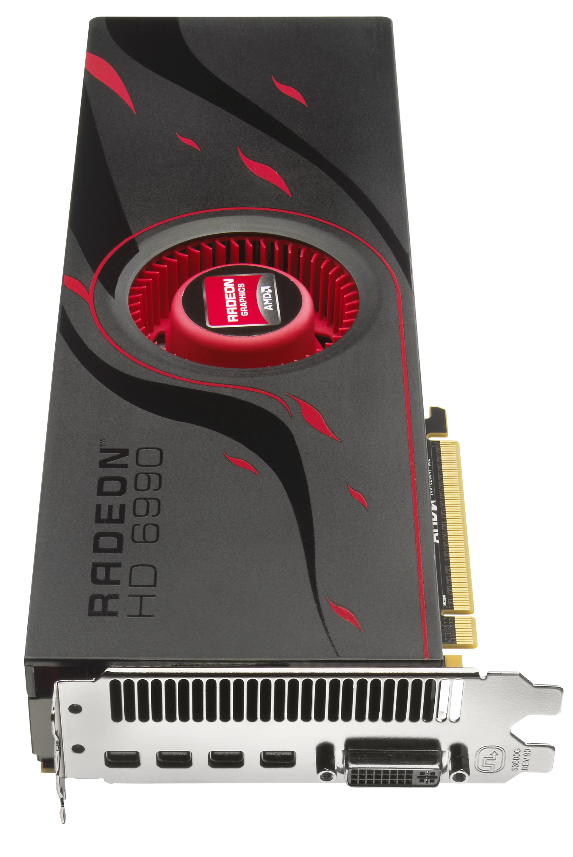 The new Radeon HD 6990 graphics card from AMD