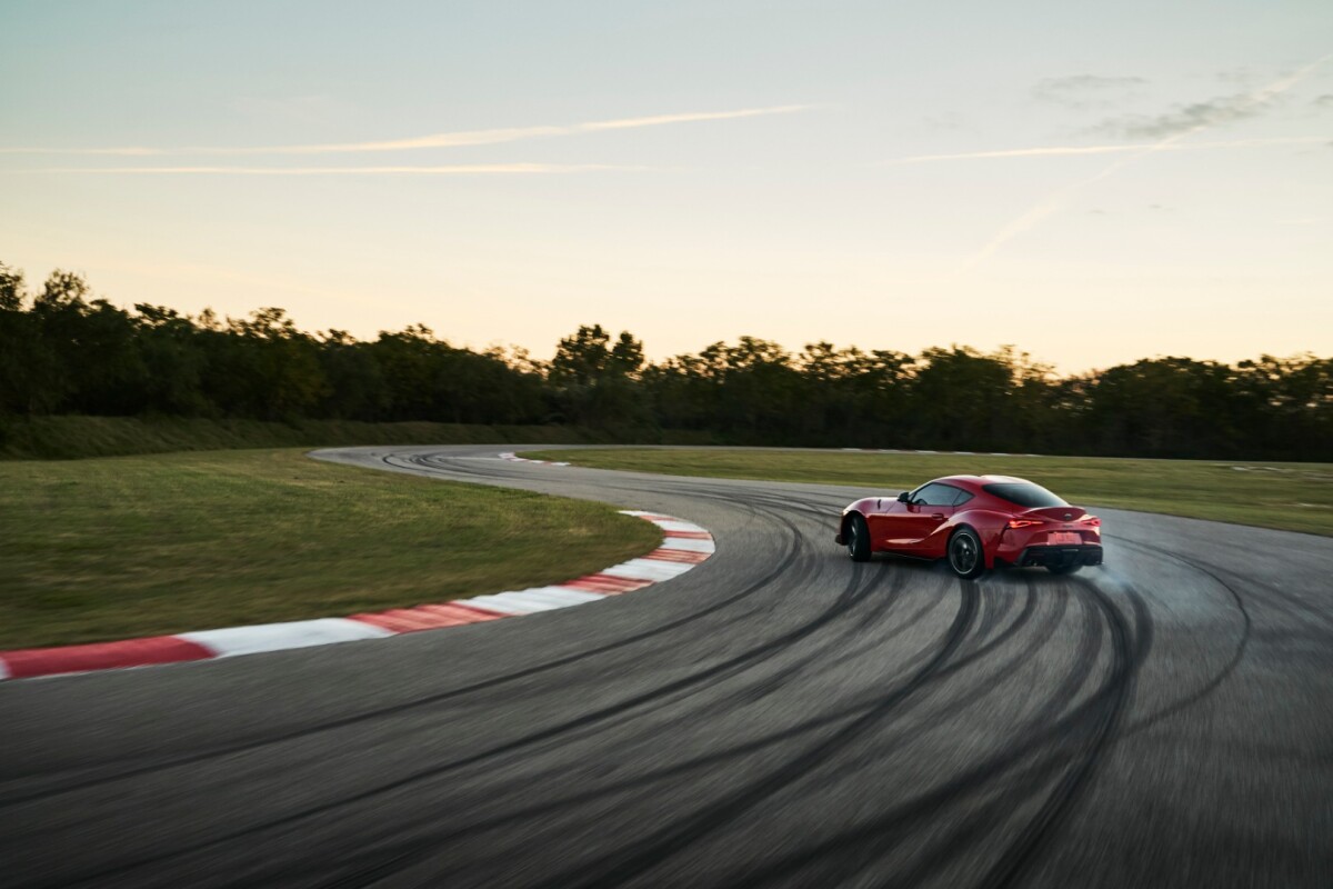 Increased rigidity and suspension tuning for the 2020 Supra is aimed towards better performance driving metrics