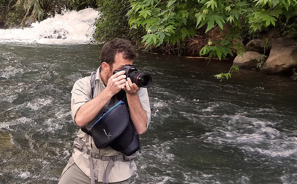 The Agua is an any-weather camera carrier which is being launched on Kickstarter