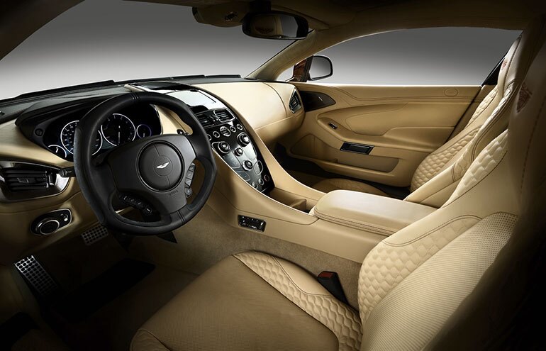 2013 Aston Martin Vanquish interior