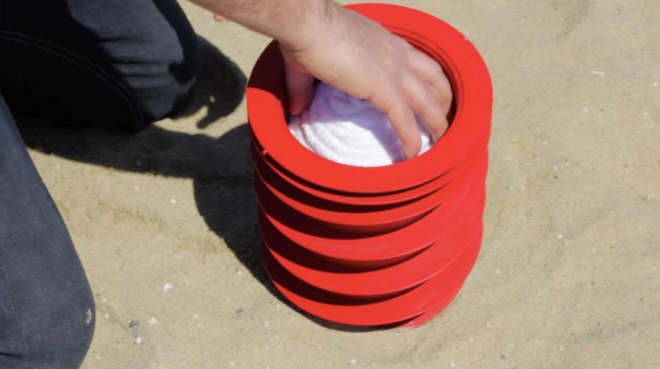 Beach Vault hides your valuables underground