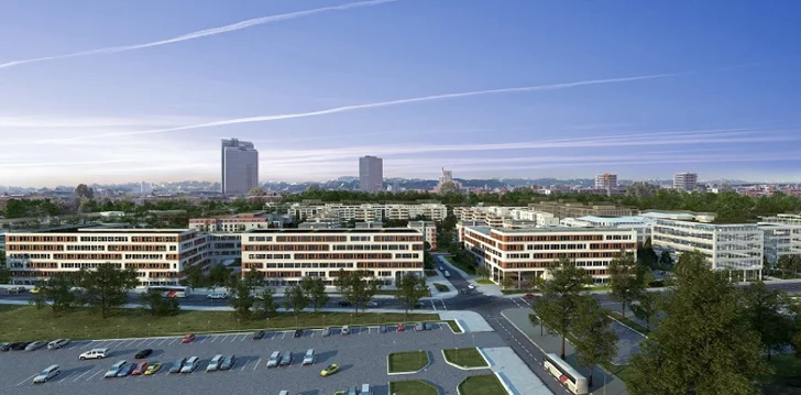 NuOffice scored 94 points in LEED's Core and Shell category (Photo: Haupt Immobilien)