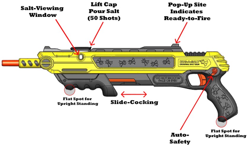 The Bug-A-Salt "insect eradication device"