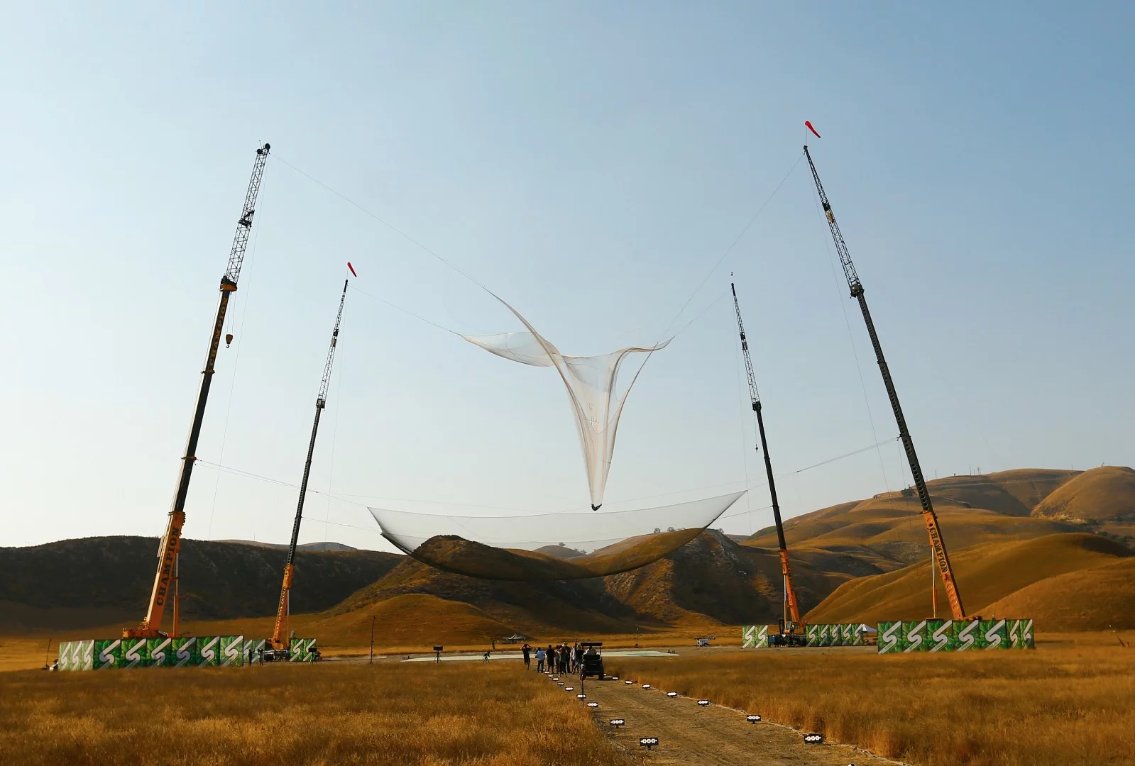 With no wingsuit or parachute, Aikens would have to use only the air currents to guide his plummeting body towards his target