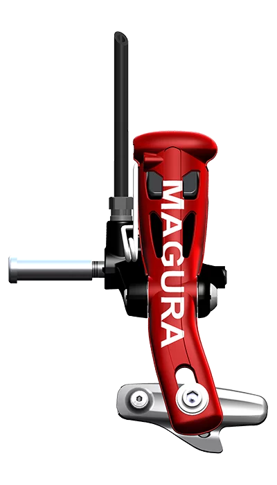 The RT8 TT brake body mounts using standard bolts