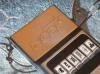The ACM 6-card wallet, engraved with NCC branding.
