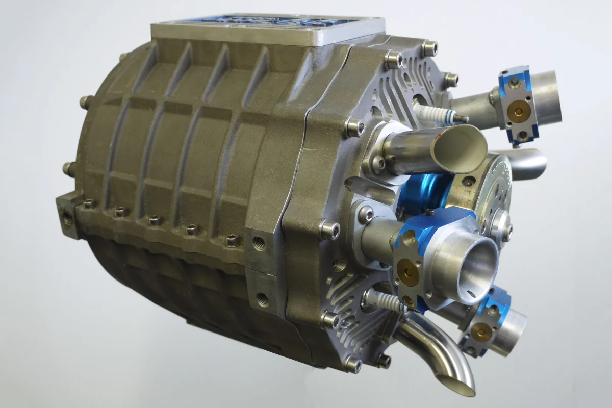 The Duke Axial Engine is lighter, more compact and already slightly more powerful than a typical equivalent engine, even though this is just a prototype