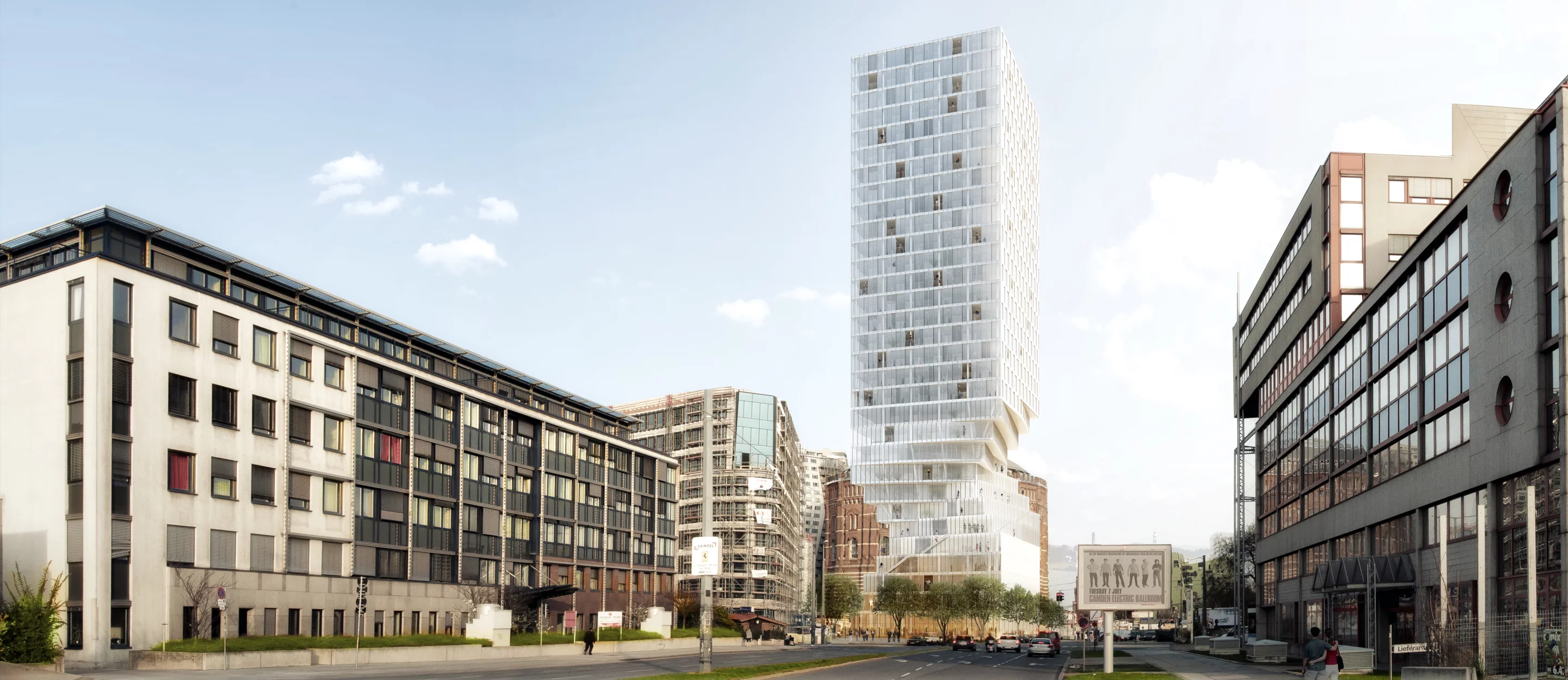 The firm says that the twist also helps to siphon off fierce autumn winds common in the area (Image: MVRDV)