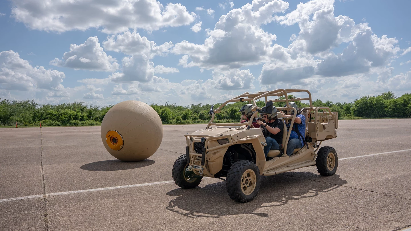 RoboBall III in action