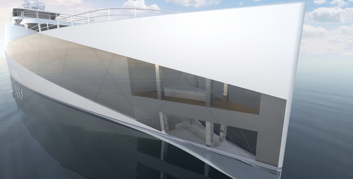 The glass hide away of the Feadship Royale