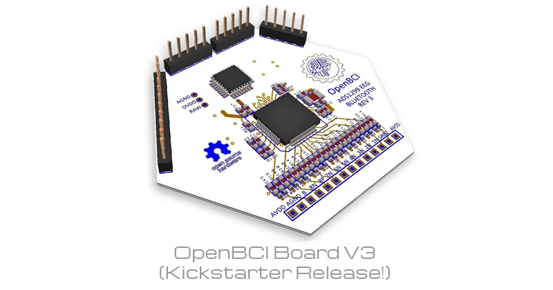 Final version of the OpenBCI chip will include Bluetooth and an SD card reader