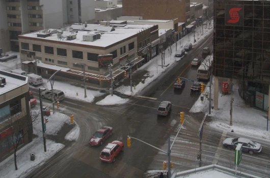 Roads covered in ice can be difficult and dangerous to drive on
