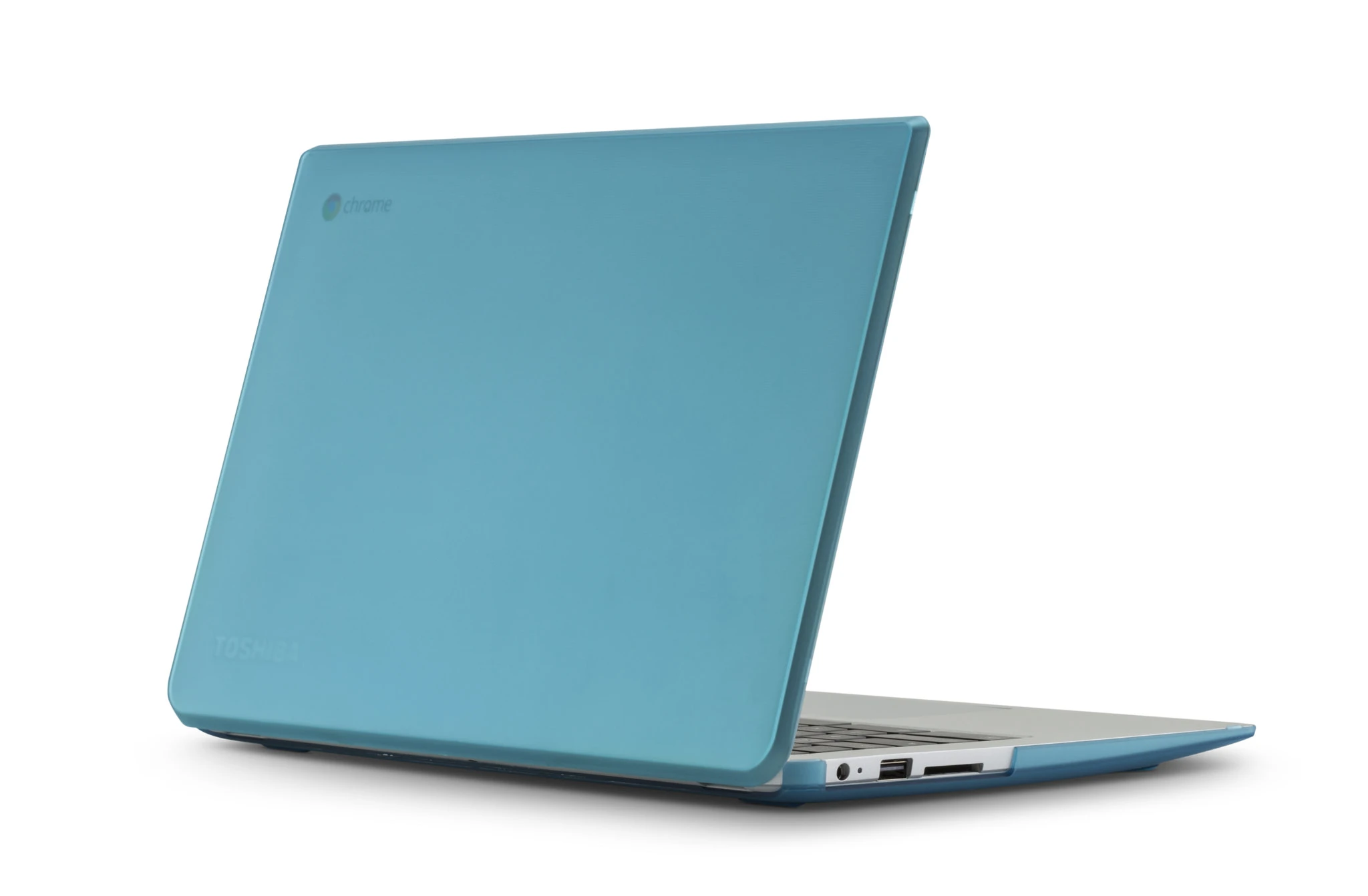 Toshiba's Chromebook 2 with optional Aqua color case