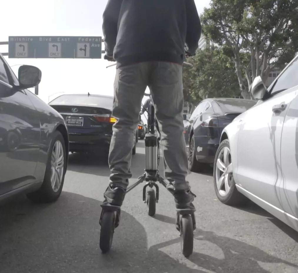 Out and about with the Trikke Freedom