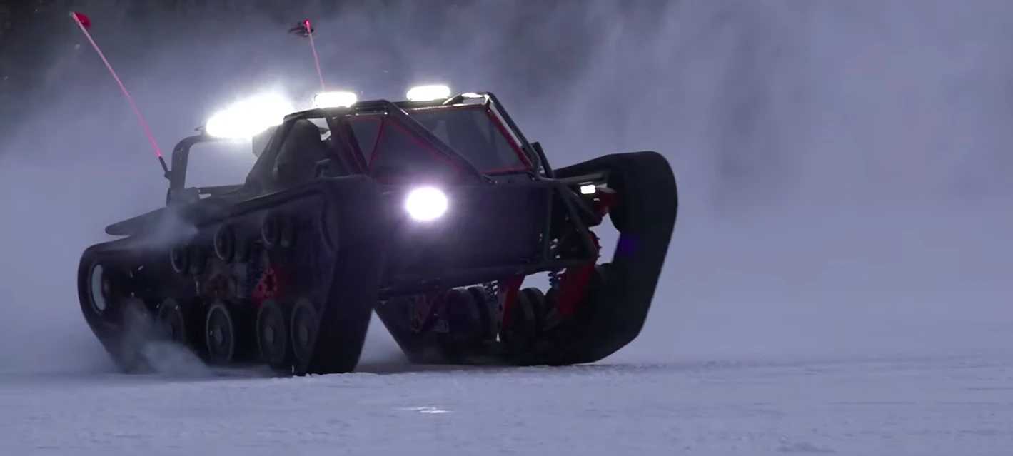 Ripsaw EV3-F1: up to 1,500 horsepower in its rudest configuration