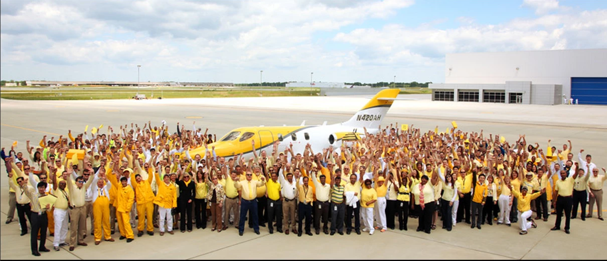 HondaJet development team