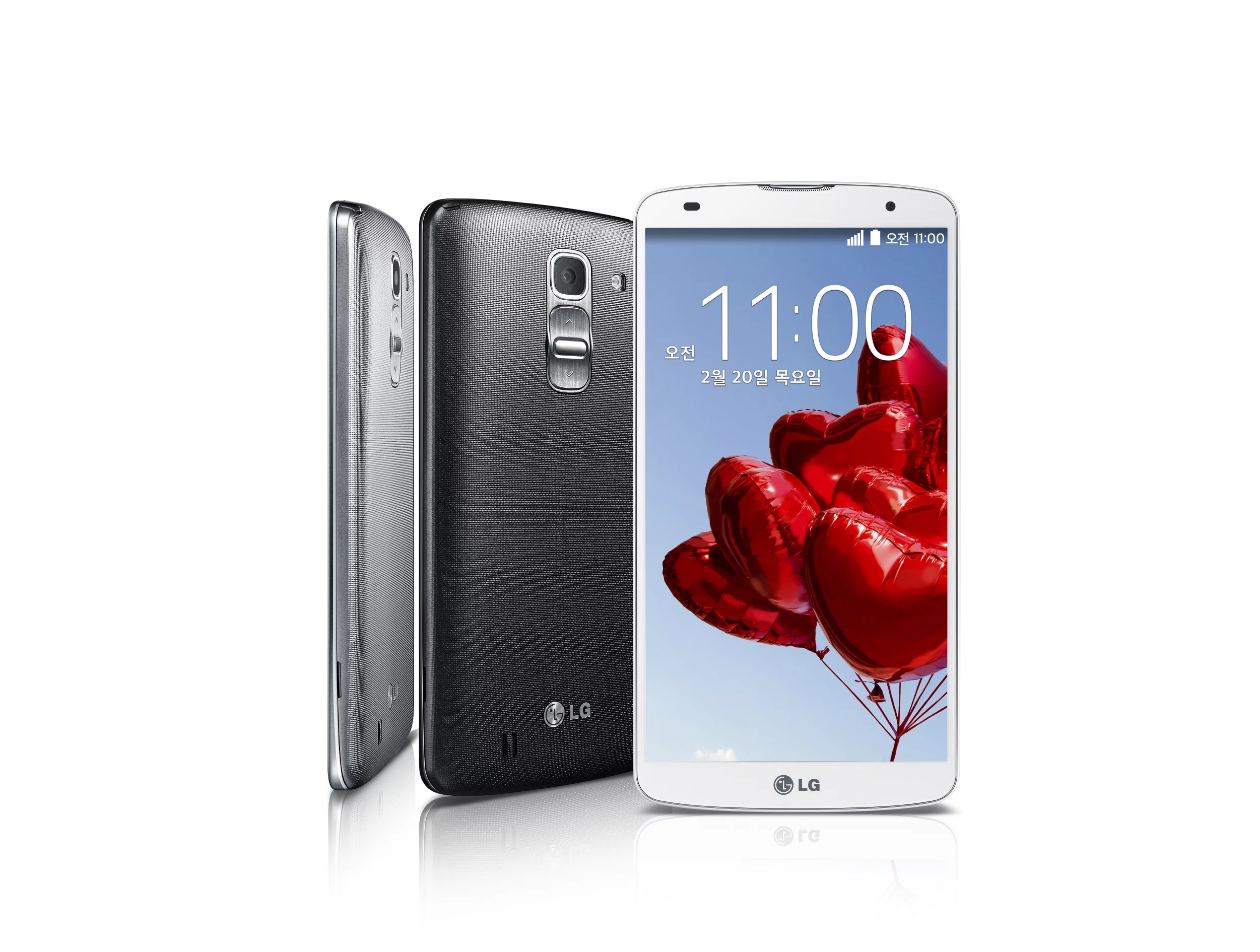 The LG G Pro 2 is 2 g lighter than its predecessor