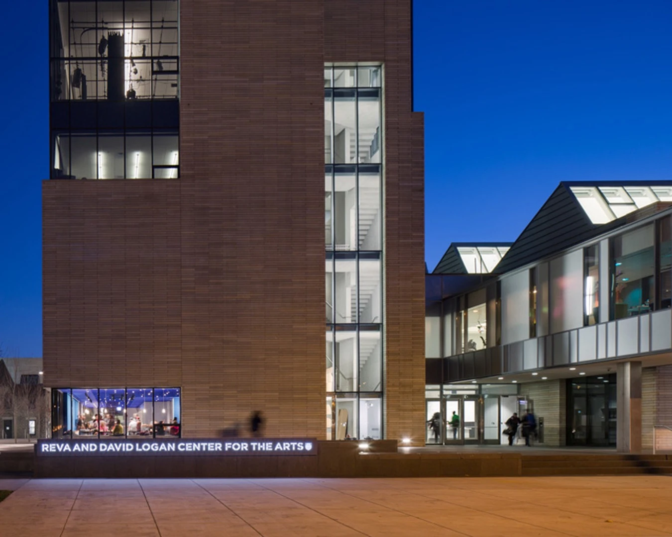 The Reva and David Logan Center for the Arts is a new Center for creating art and thinking critically about the artistic process