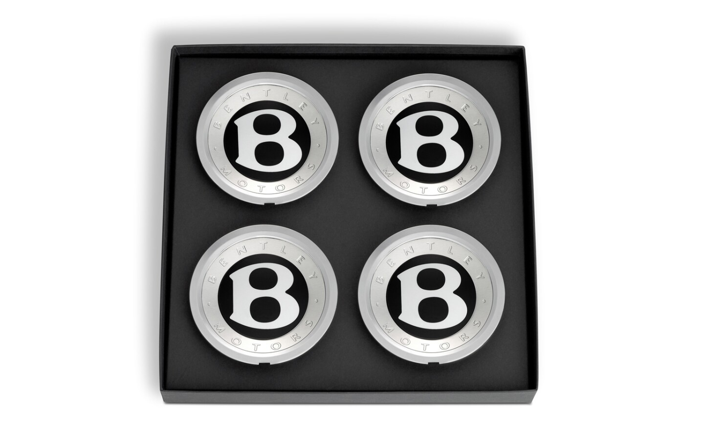 Bentley's selfleveling wheel badges and other musthave accessories