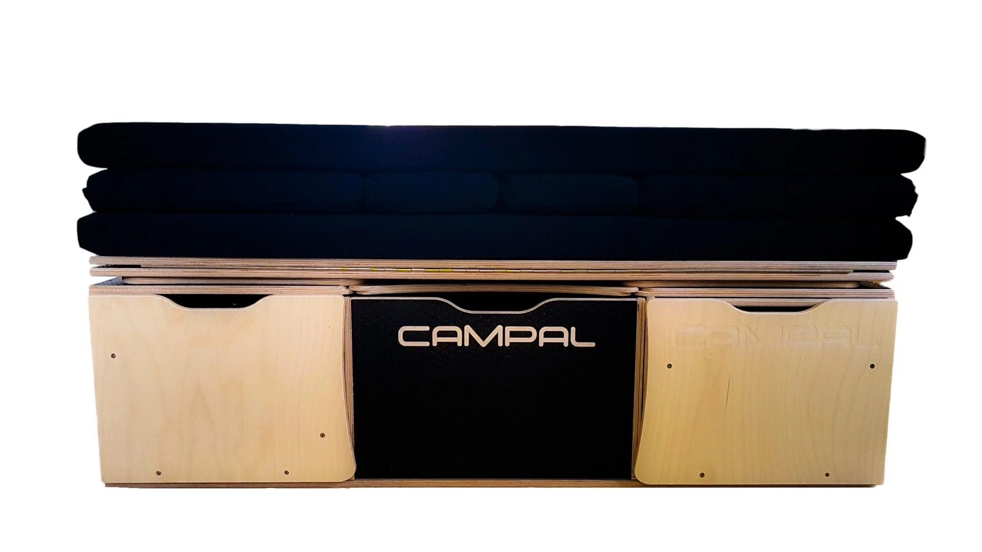 The Campal ForTwo weighs 99 lb (45 kg) and is designed to be lifted into the vehicle by two people