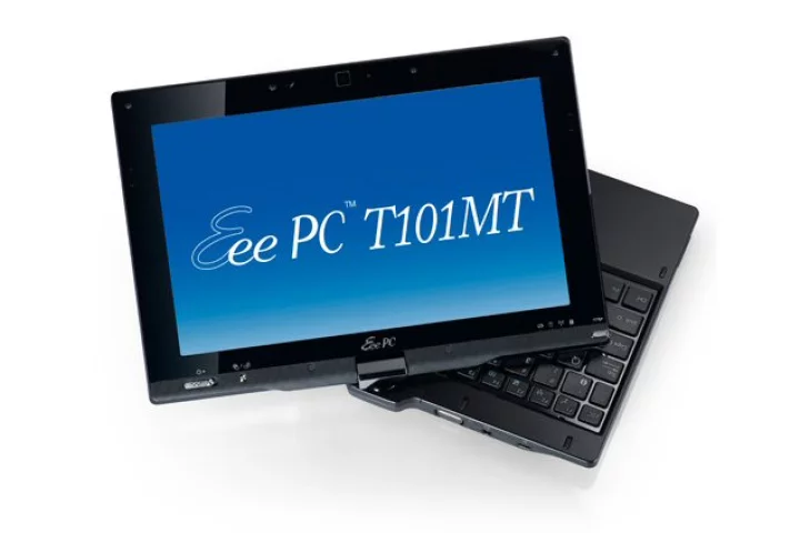 The Eee PC T101MT multi-touch swivel tablet/notebook from ASUS