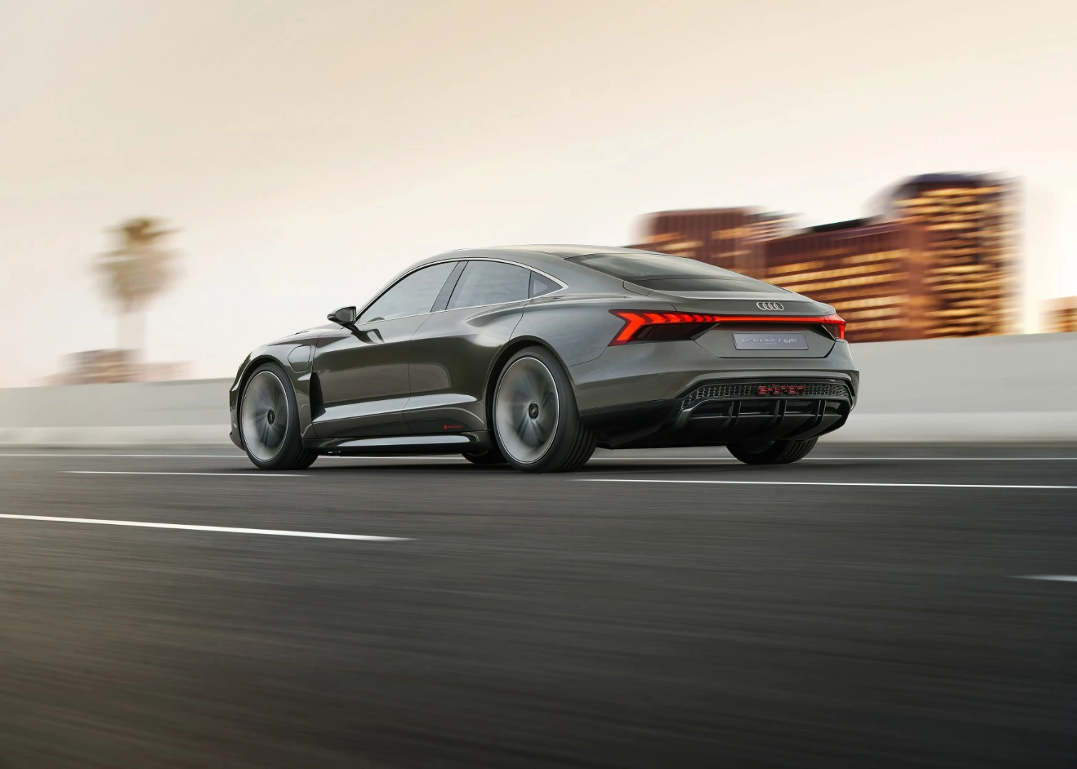 Audi e-tron GT: top speed around 150 mph (240 km/h)