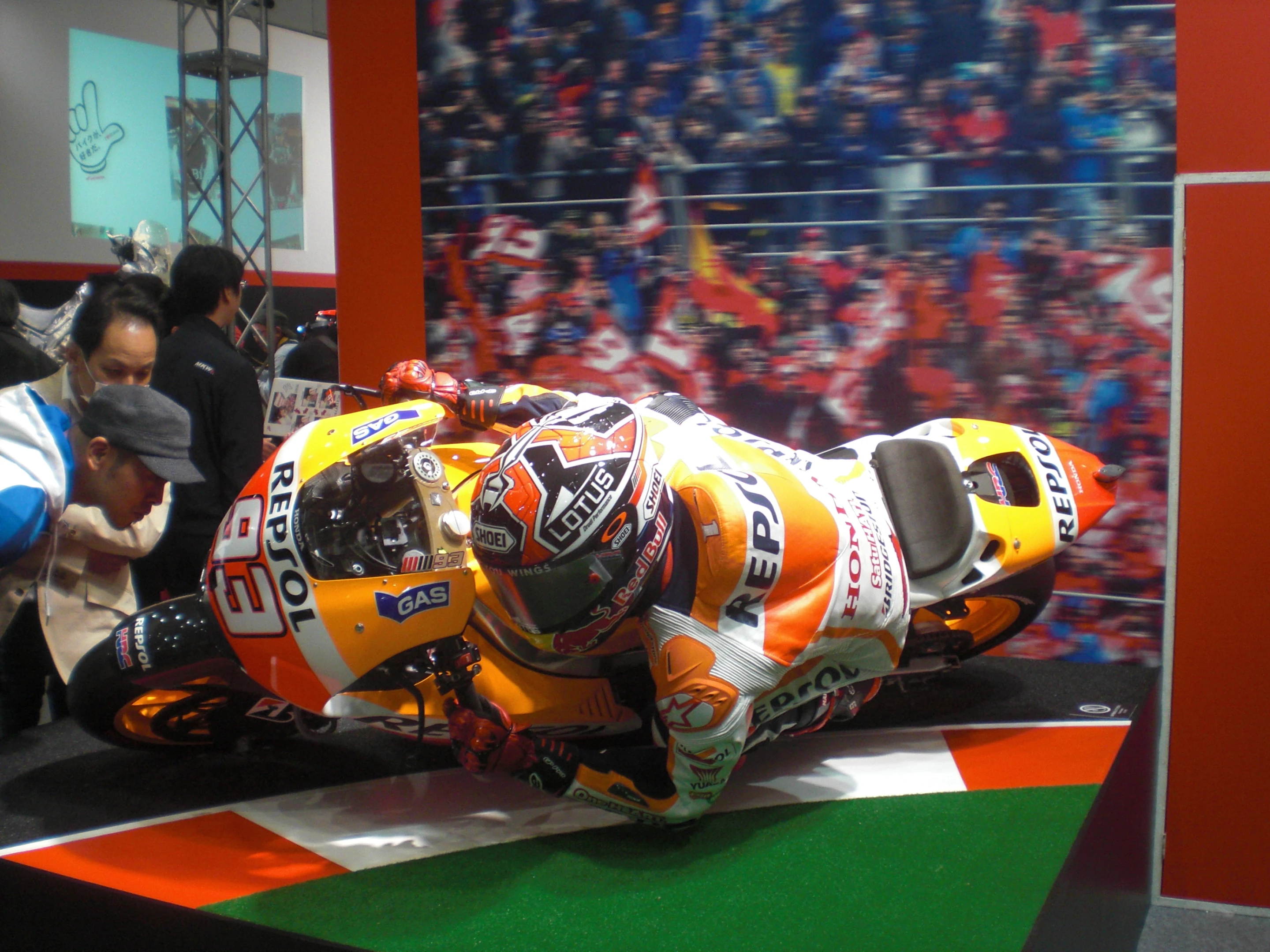 Honda's RC213V MotoGP works machine (Photo: Stephen Clemenger/Gizmag.com)