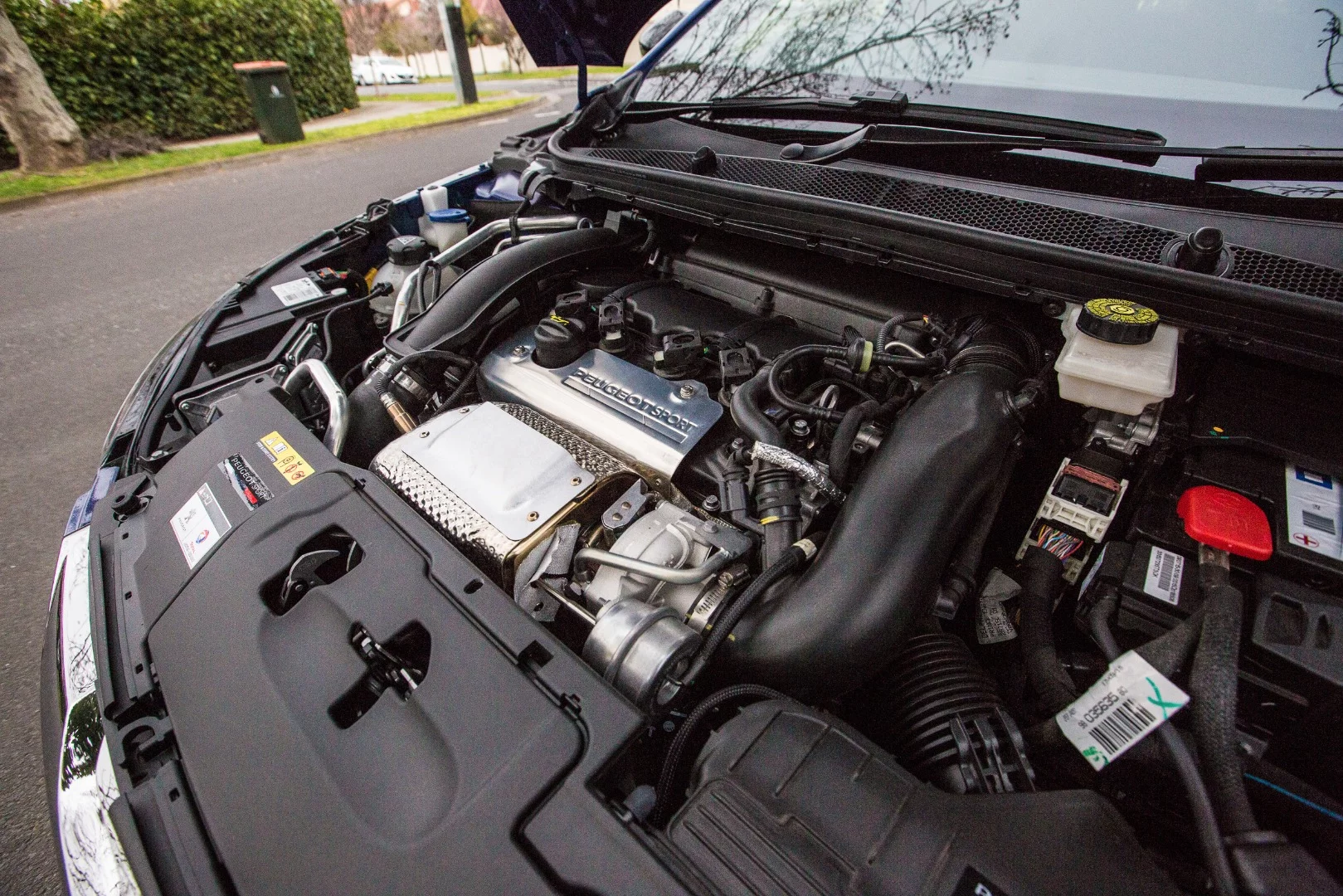 Even though it's just a 1.6-liter, the THP S&S unit punches well above its weight