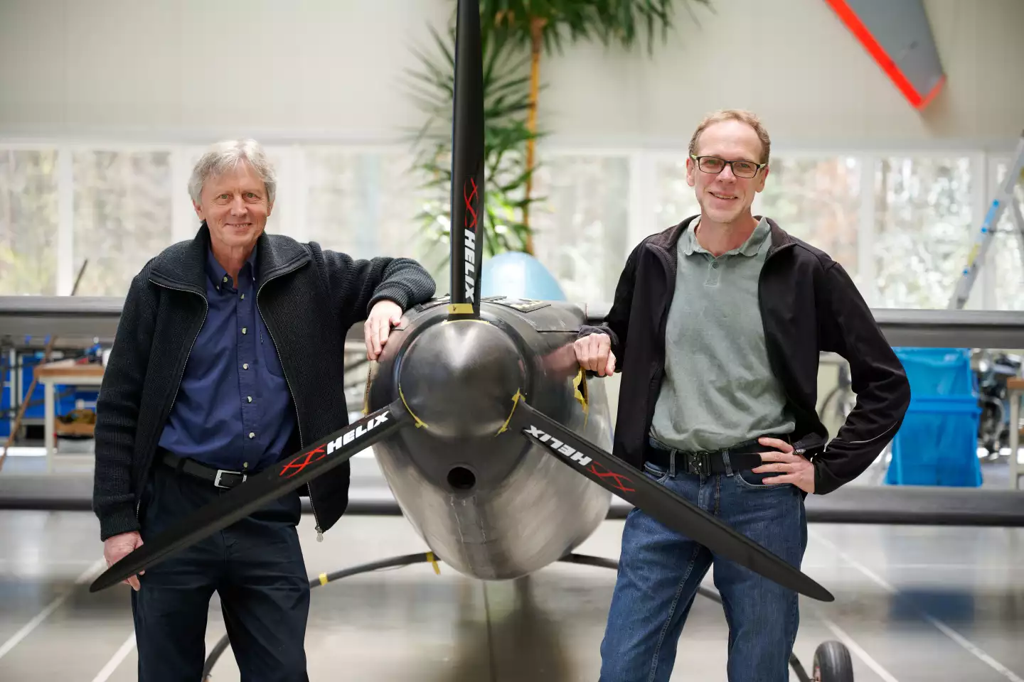 eMagic's Michael Kügelgen, left, and Thomas Senkel