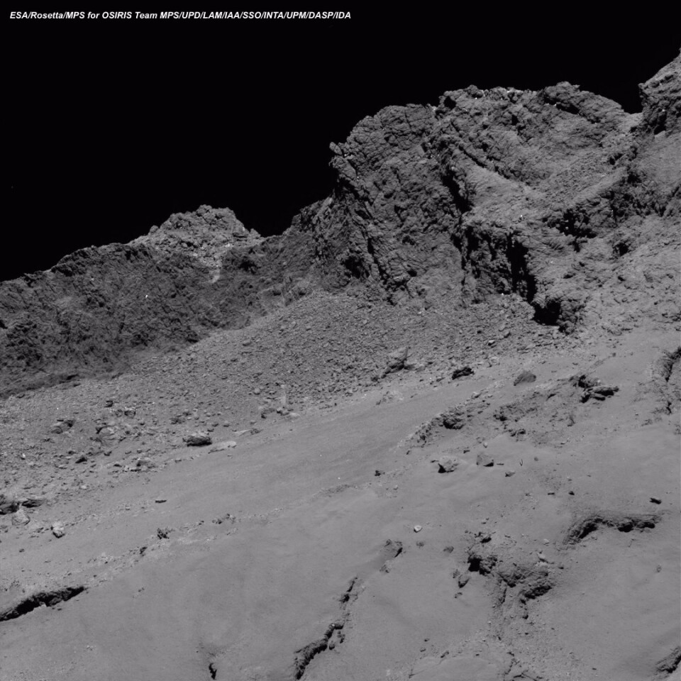 Rosetta 16 km above 67P