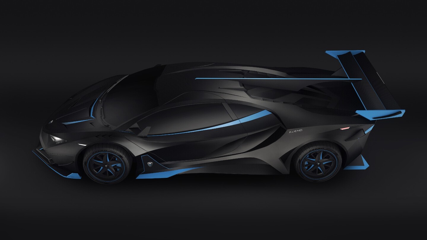 Alieno Arcanum: full carbon bodywork