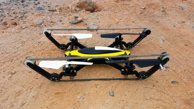 B-Unstoppable takes to the air when it can't climb over what's on the ground