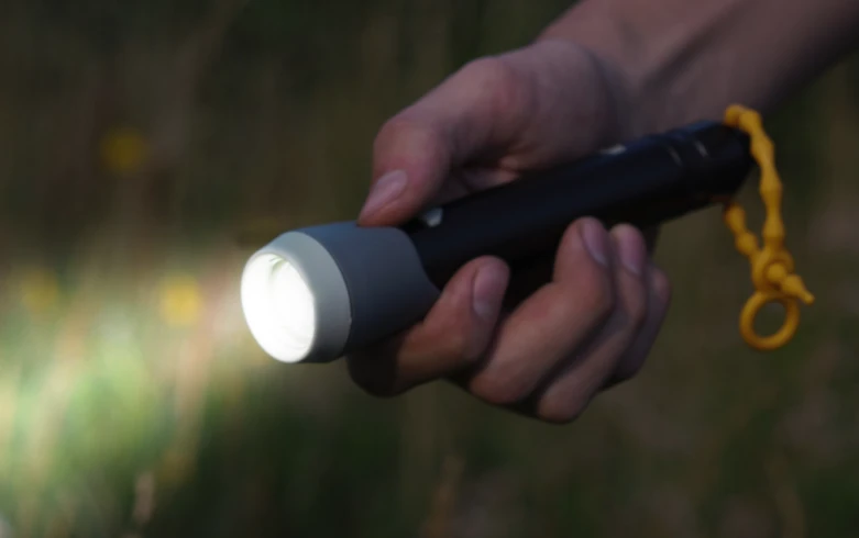 The Power Practical Sparkr has a 400-lumen flashlight
