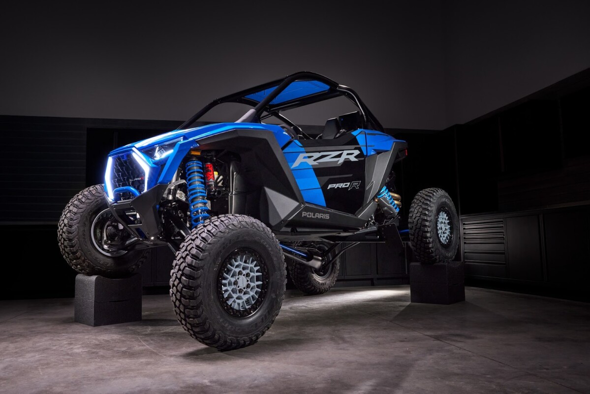 Polaris sharpens flagship RZR SxS via industry-first suspension setup