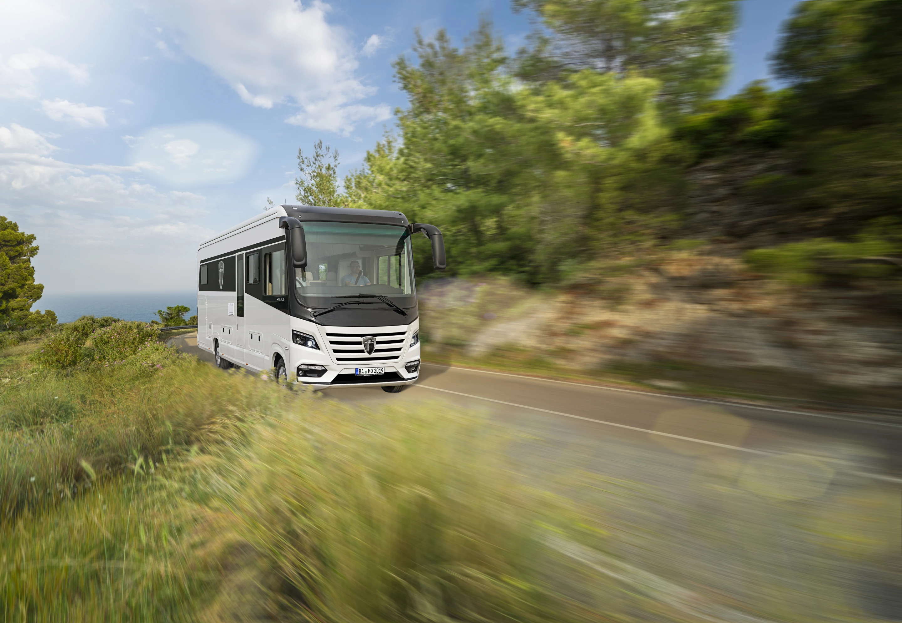 Morelo will be presenting an updated Palace motorhome at this year's Dusseldorf Caravan Salon